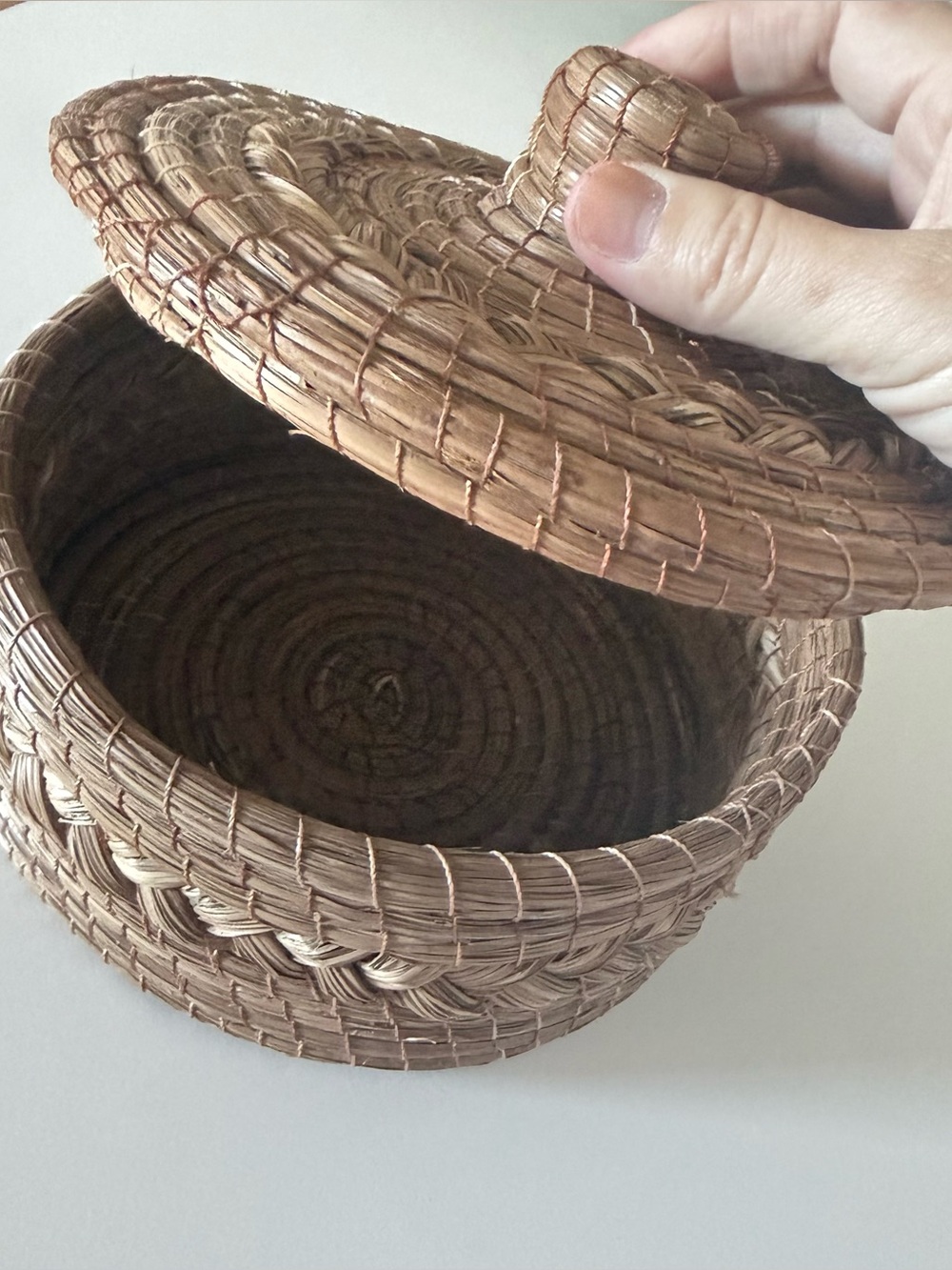 Mexican Pine Noodle Tortilla Warmer Handmade Rustic Tortillero